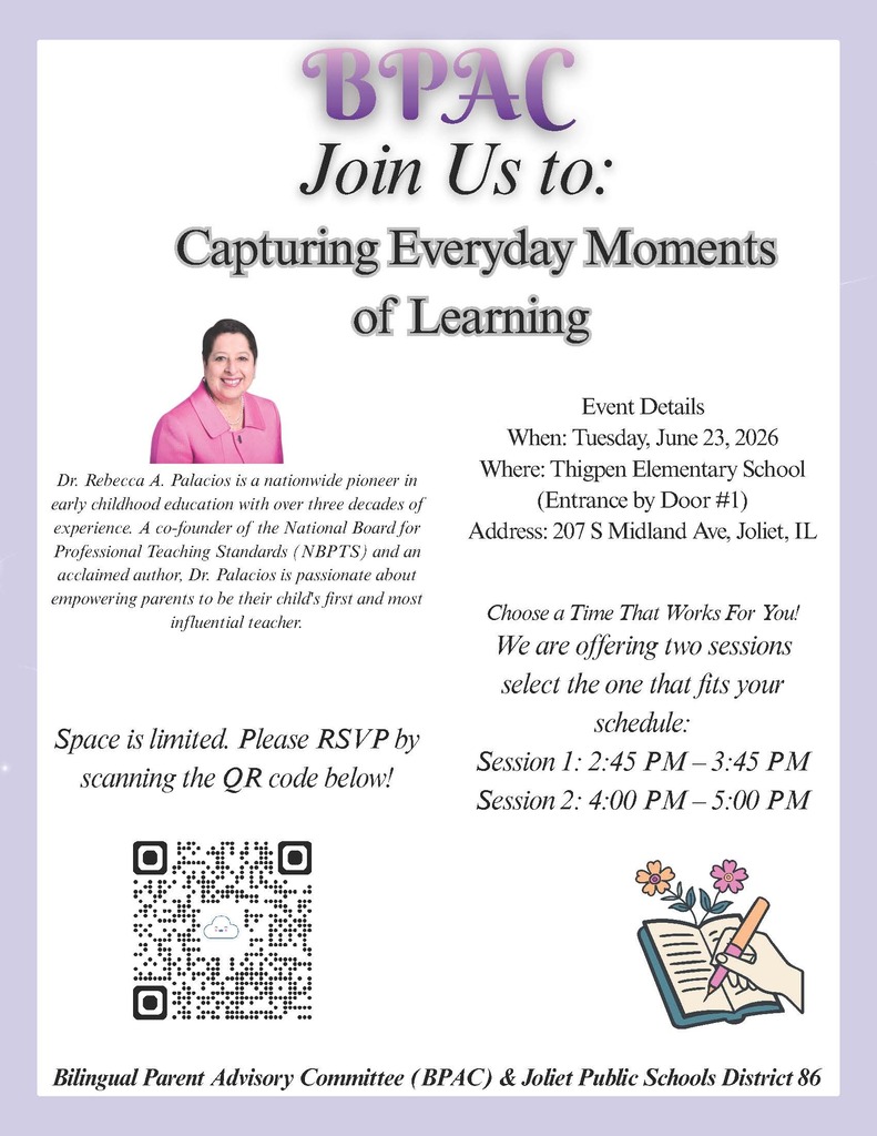 BPAC Parent Session June 23, 2026 flyer