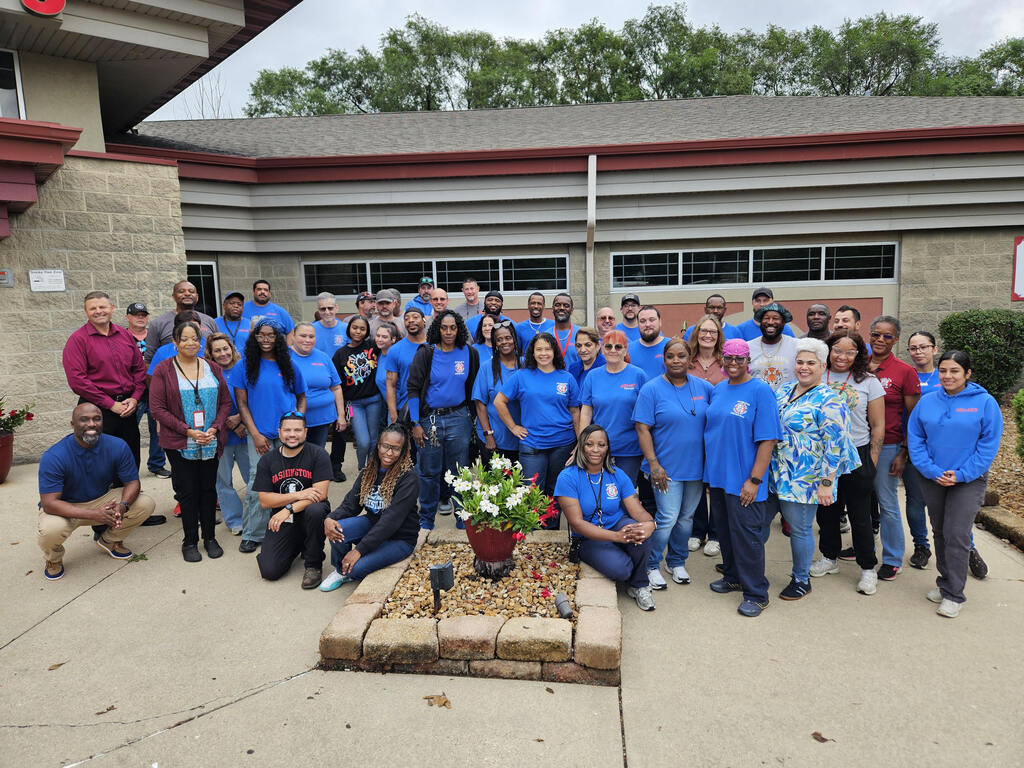Group picture of our Buildings Support Services staff