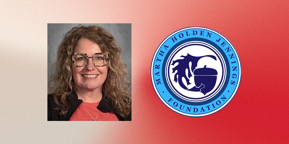 Lori Kerzee Headshot and MHJF logo
