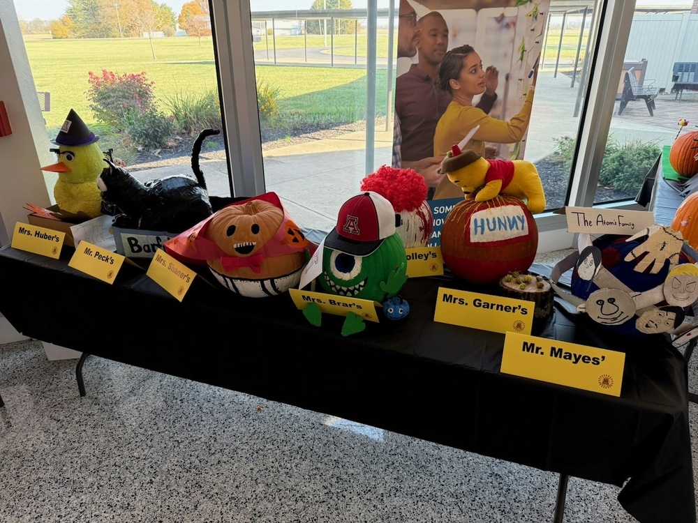decorated pumpkins