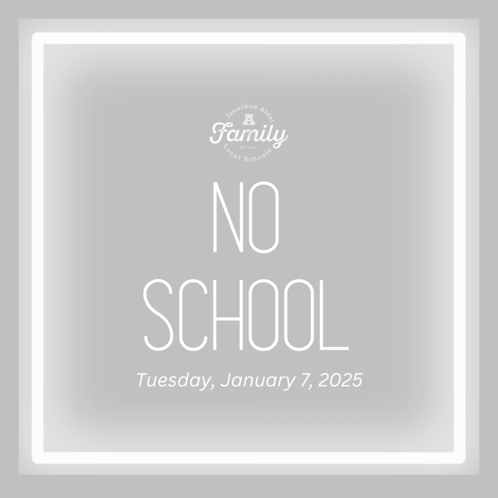 No School - January 7, 2025