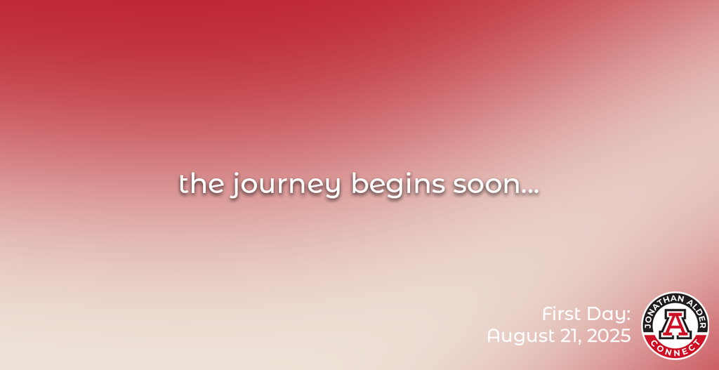 the journey begins soon