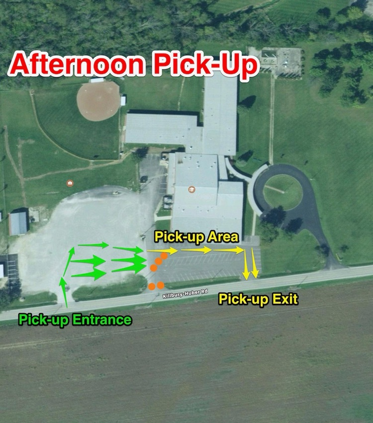parking directions map