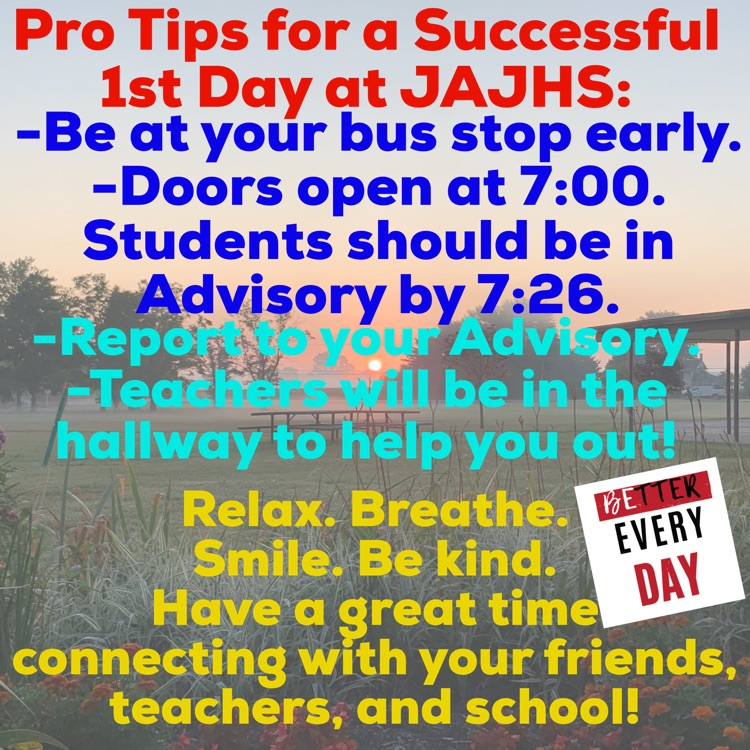 back to school reminders