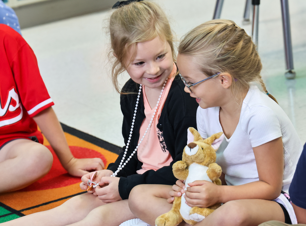 students smiling