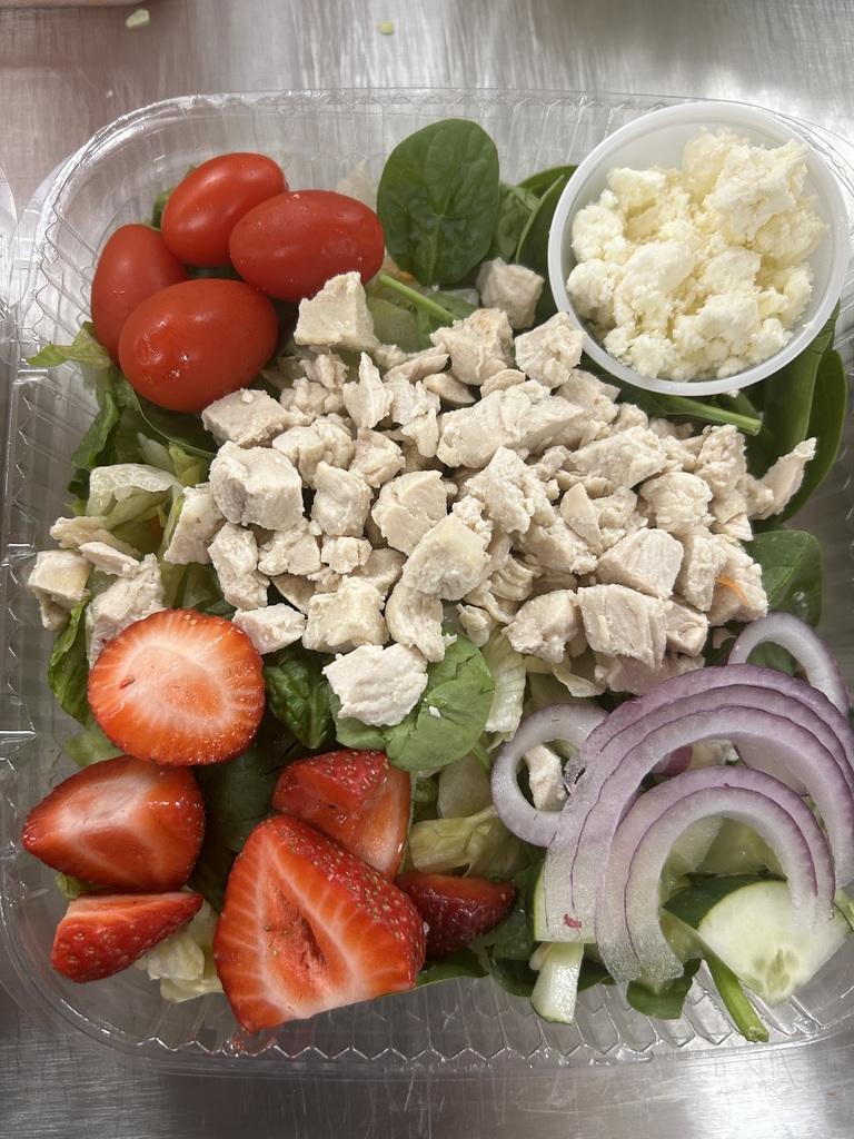 berry chicken salad