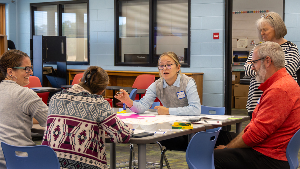 staff working on future ready training