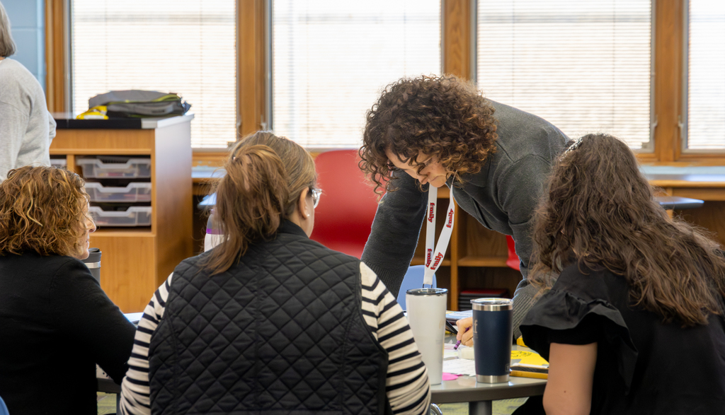 staff working on future ready training