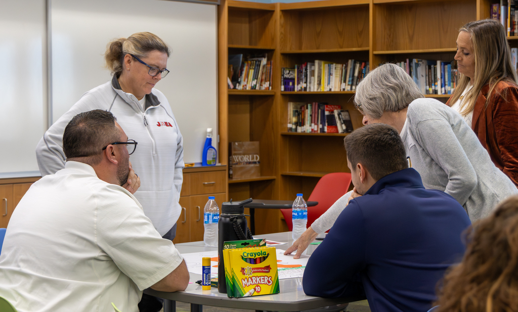 staff working on future ready training