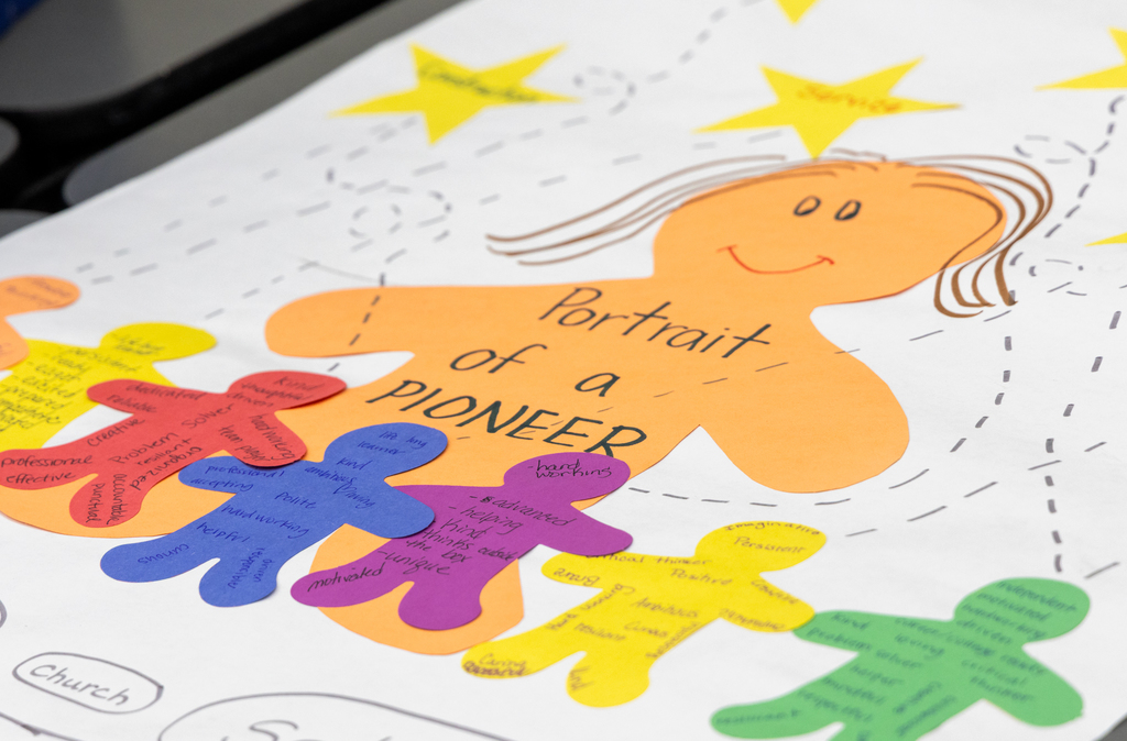 portrait of a pioneer