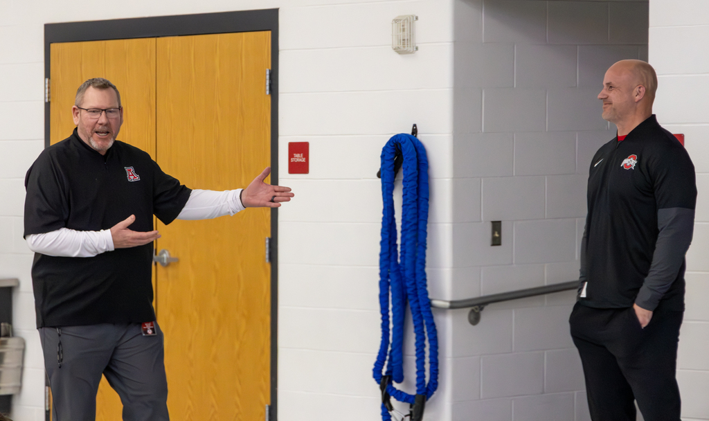 Mr. Baird and Donnie Nickey