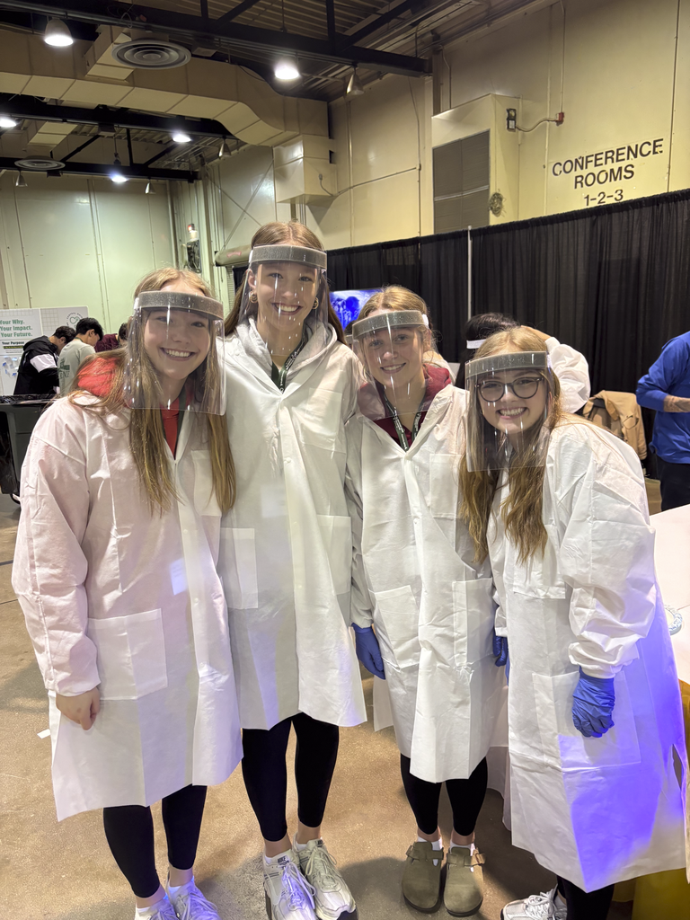 students at career fair