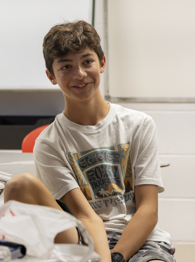 jh student smiling