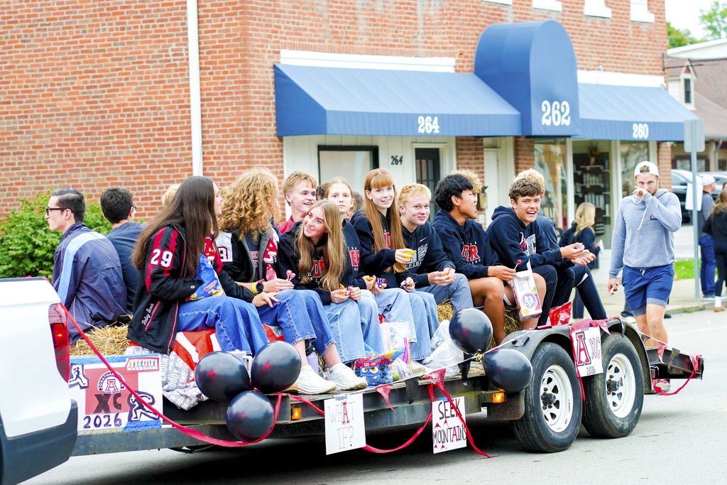 teams at parade