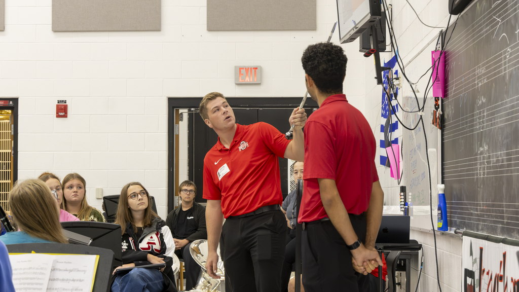OSU Drum major presentation 