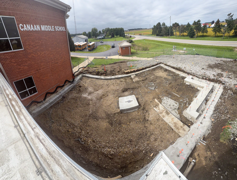 CMS construction site