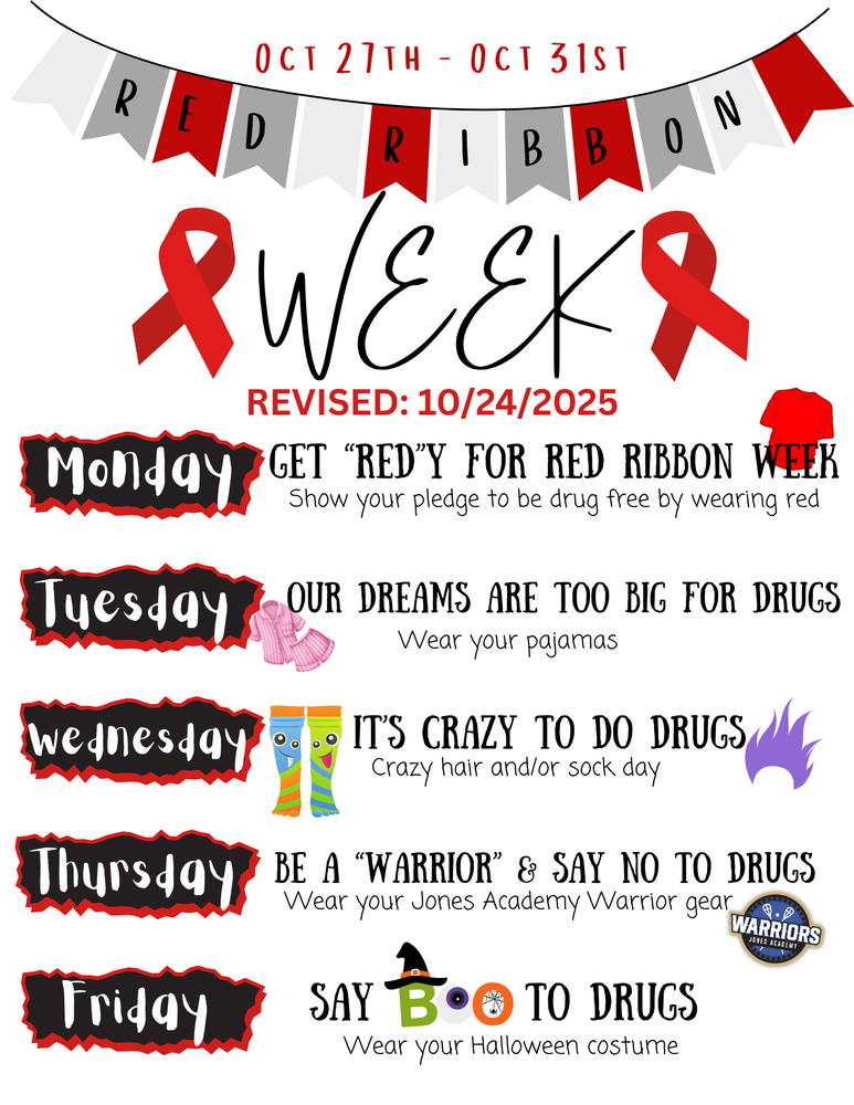 Red Ribbon Week Flyer