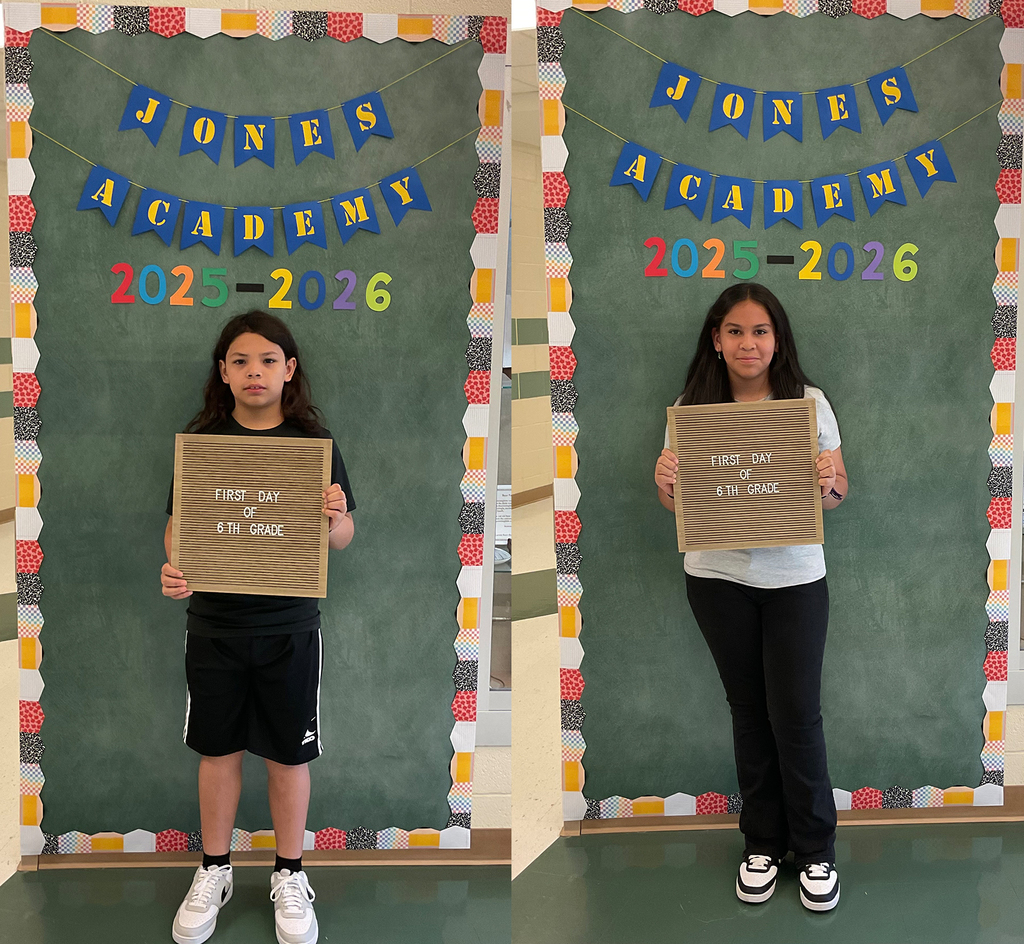 6th Grade - 1st Day of School