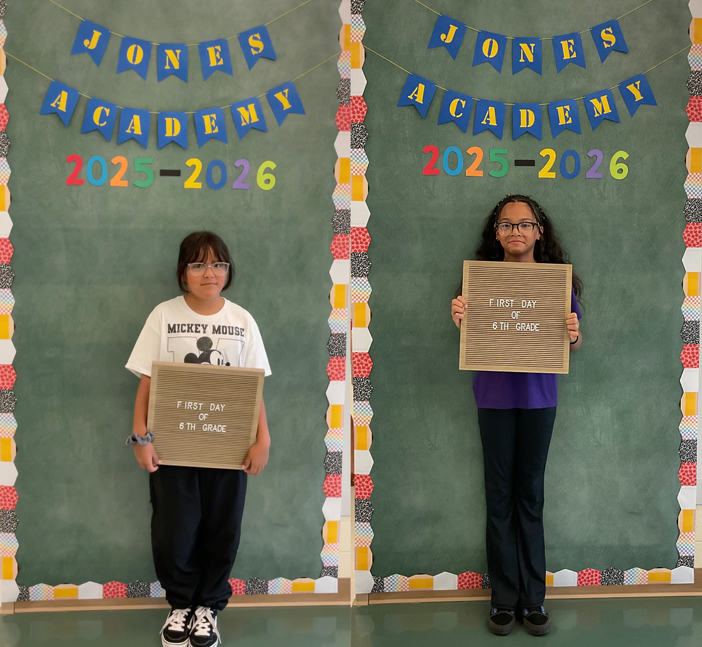 6th Grade - 1st Day of School