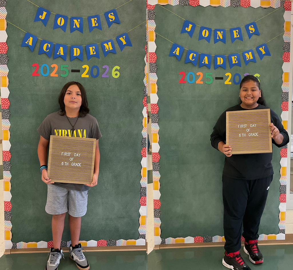 6th Grade - 1st Day of School