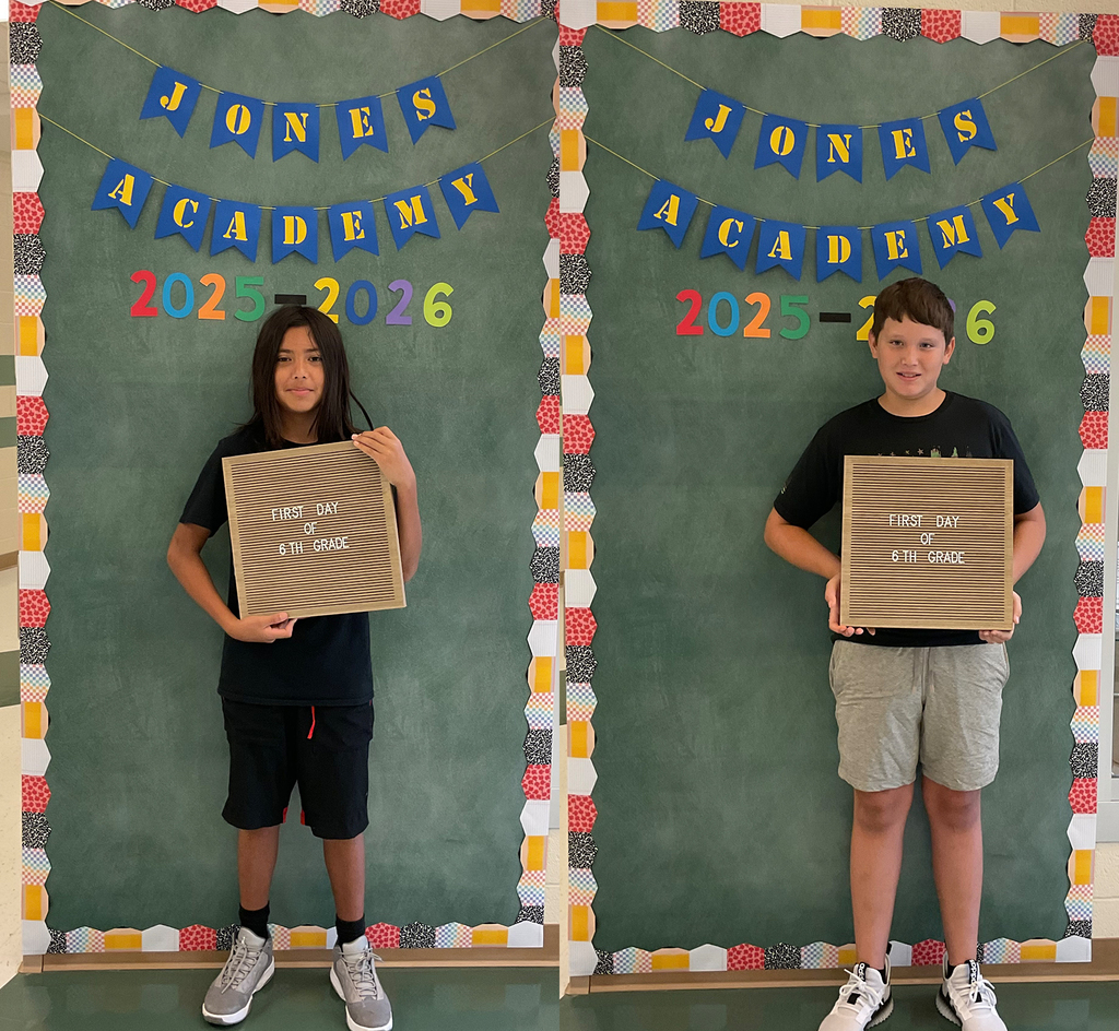 6th Grade - 1st Day of School
