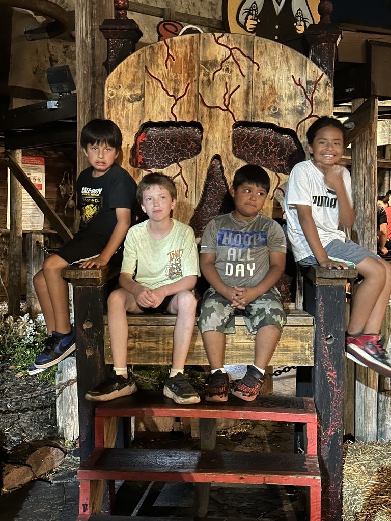 little boys trip to Frontier City