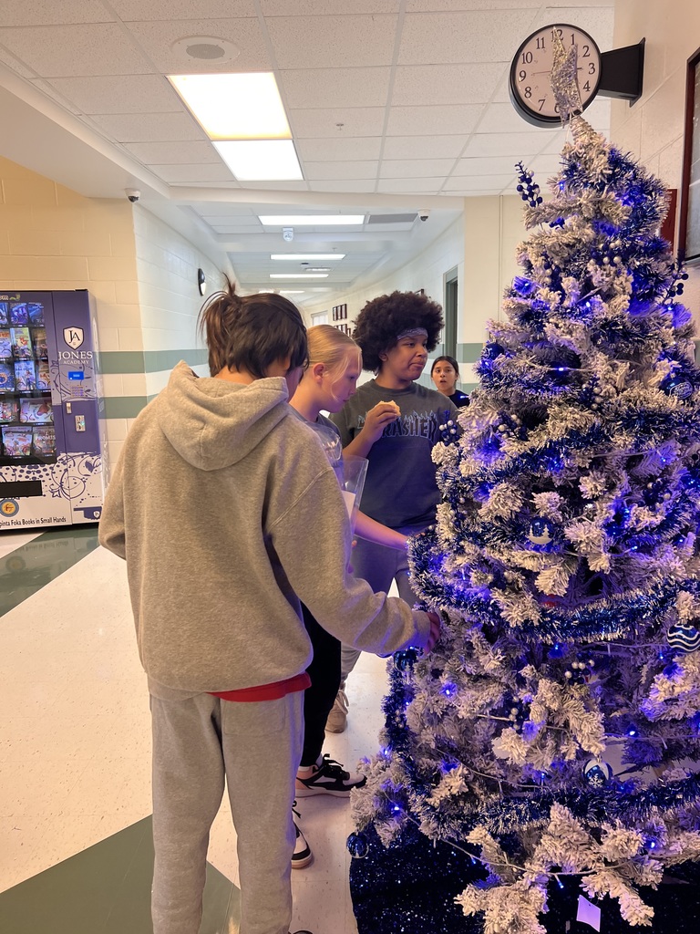 Christmas tree decorating