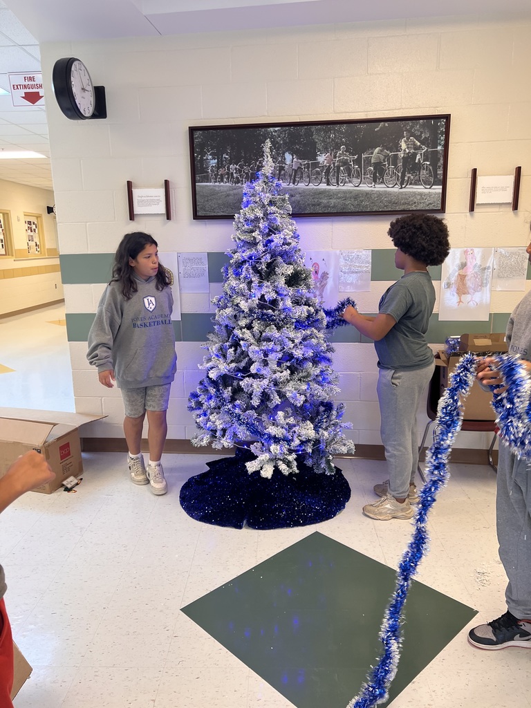 Christmas tree decorating