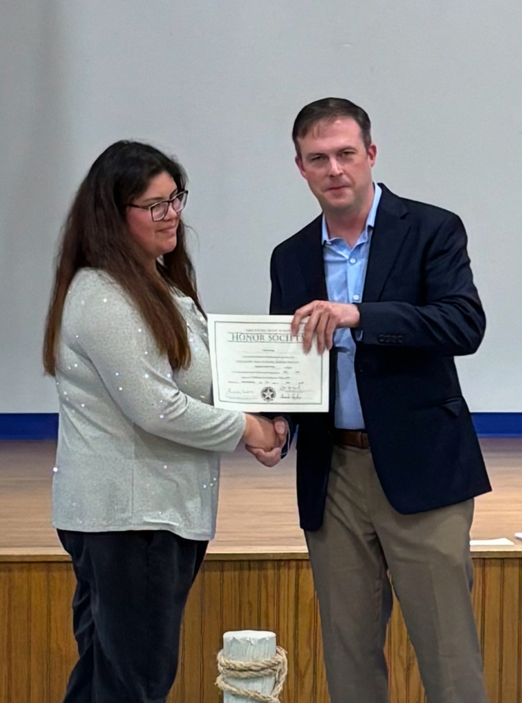 Honor Society recipients