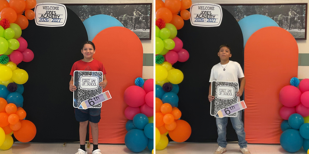 6th Grade - 1st Day