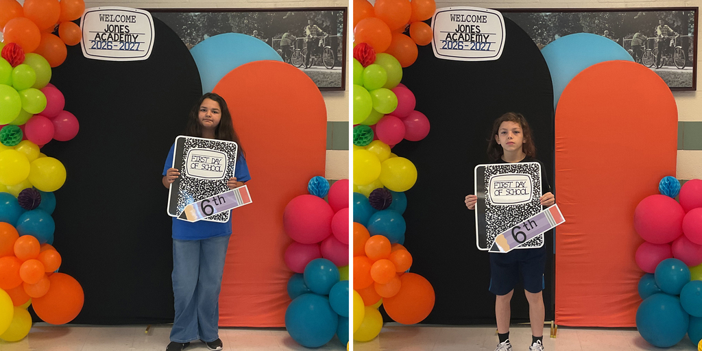 6th Grade - 1st Day