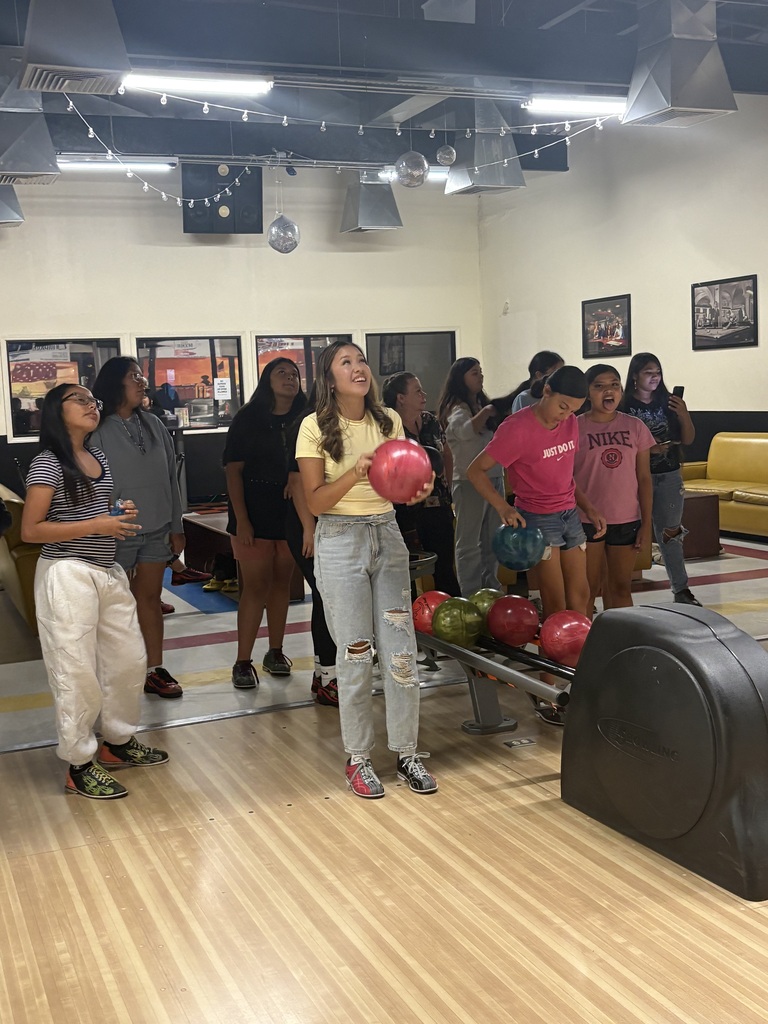 Girls dorm bowling