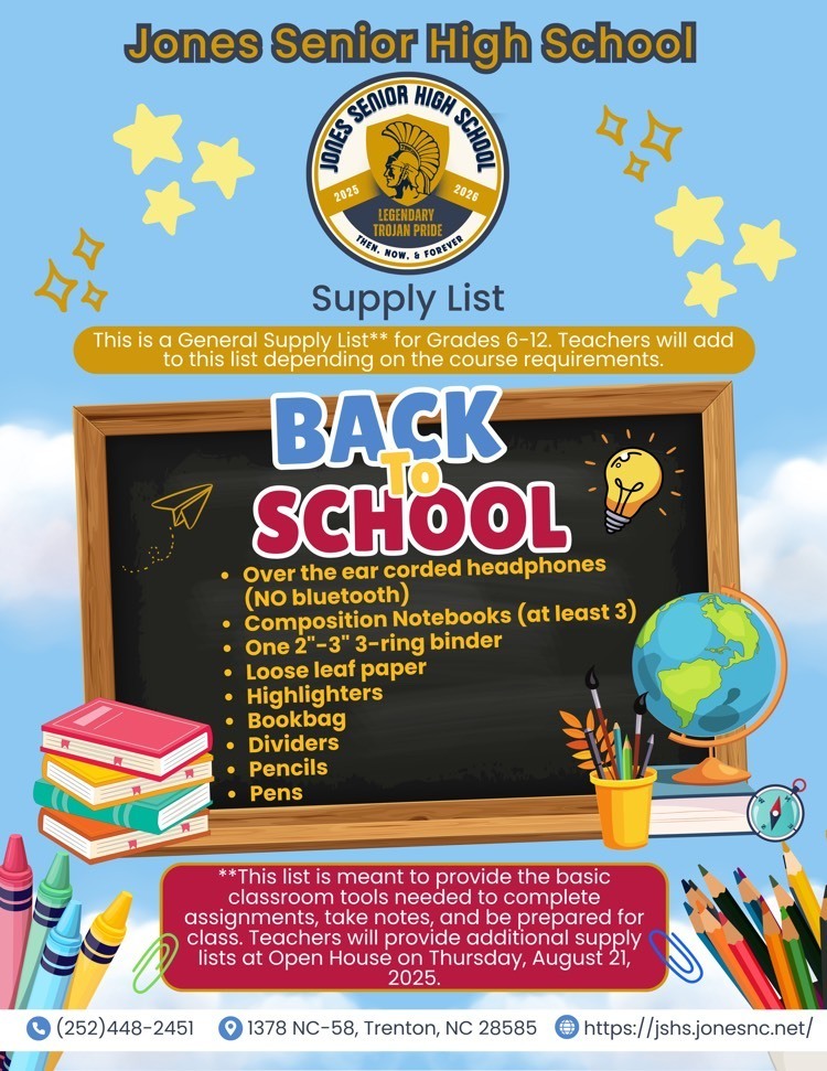 school supply list
