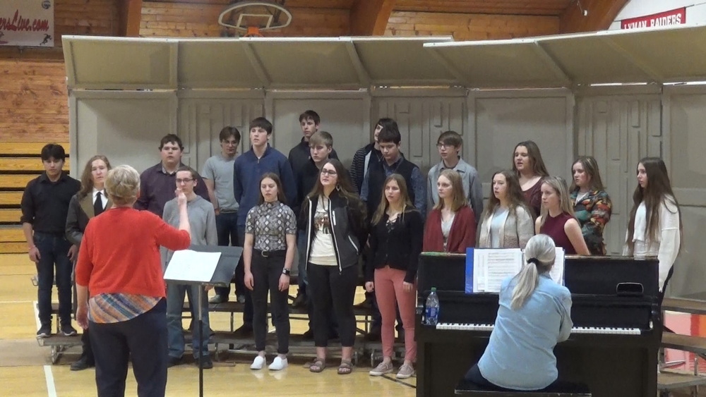 Region Music Contest at Presho March 2, 2022 Jones County School