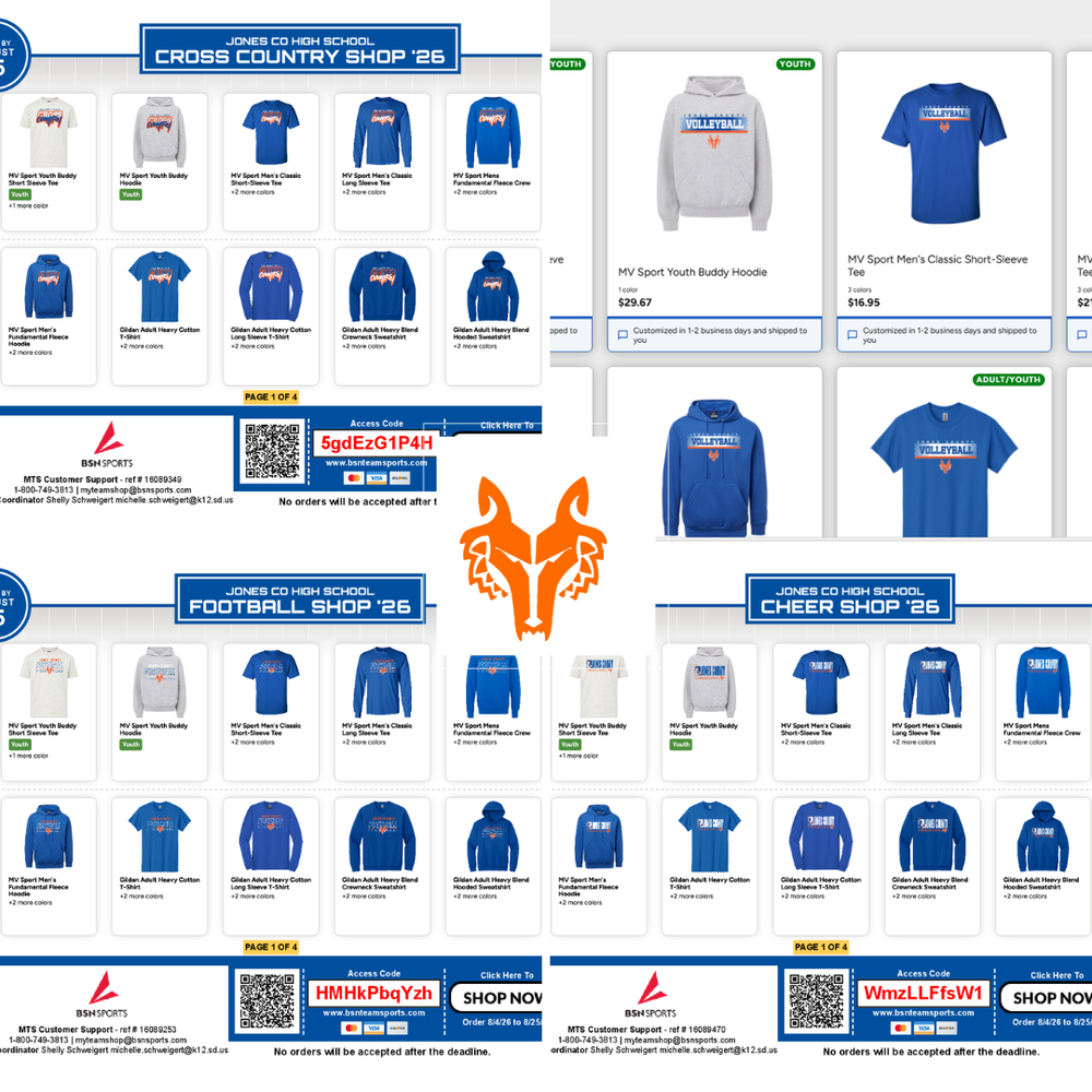 BSN Team Stores