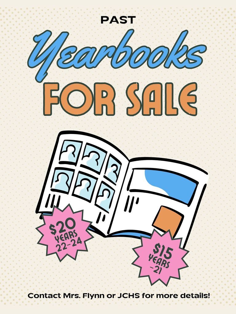 Year for sale contact the high school office 605-669-2258