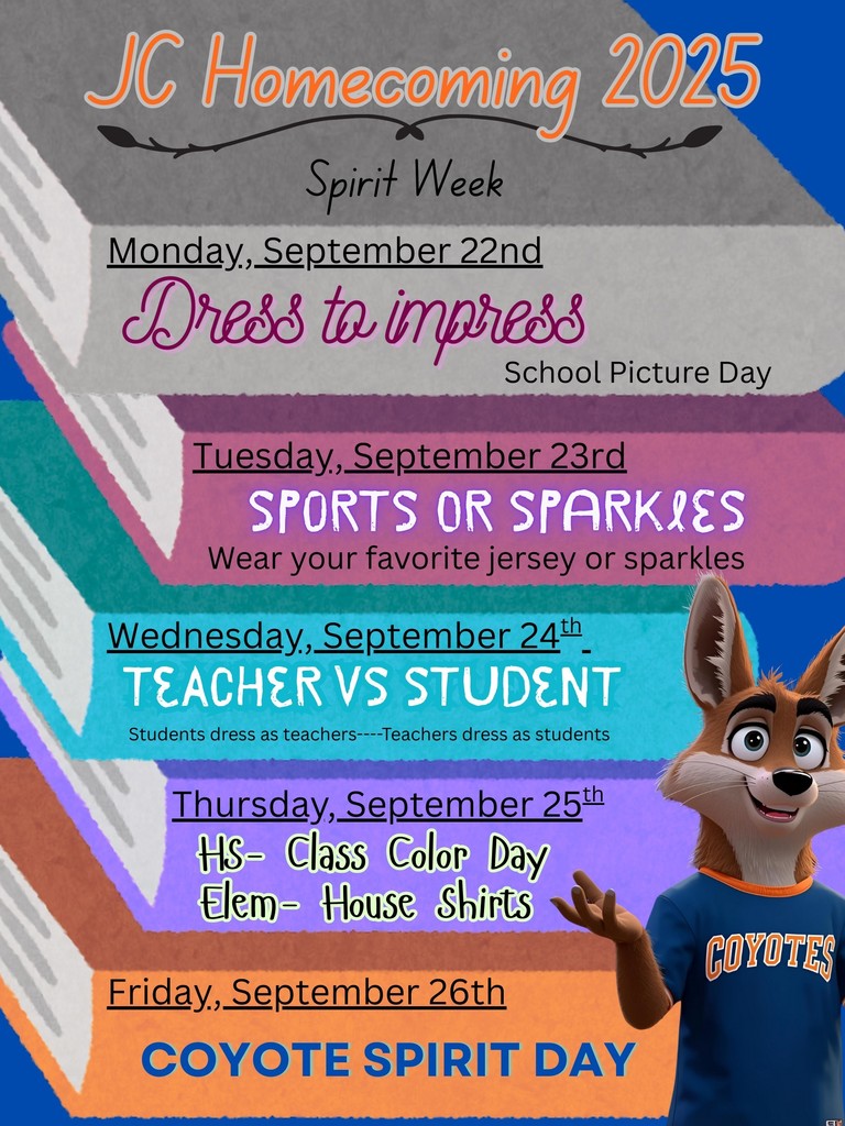 Homecoming Dress Up Days 2025