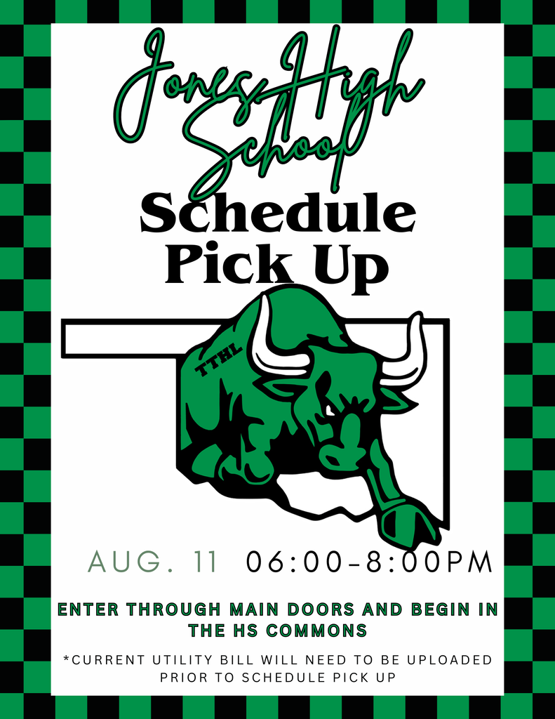 JHS Schedule Pick Up Flyer