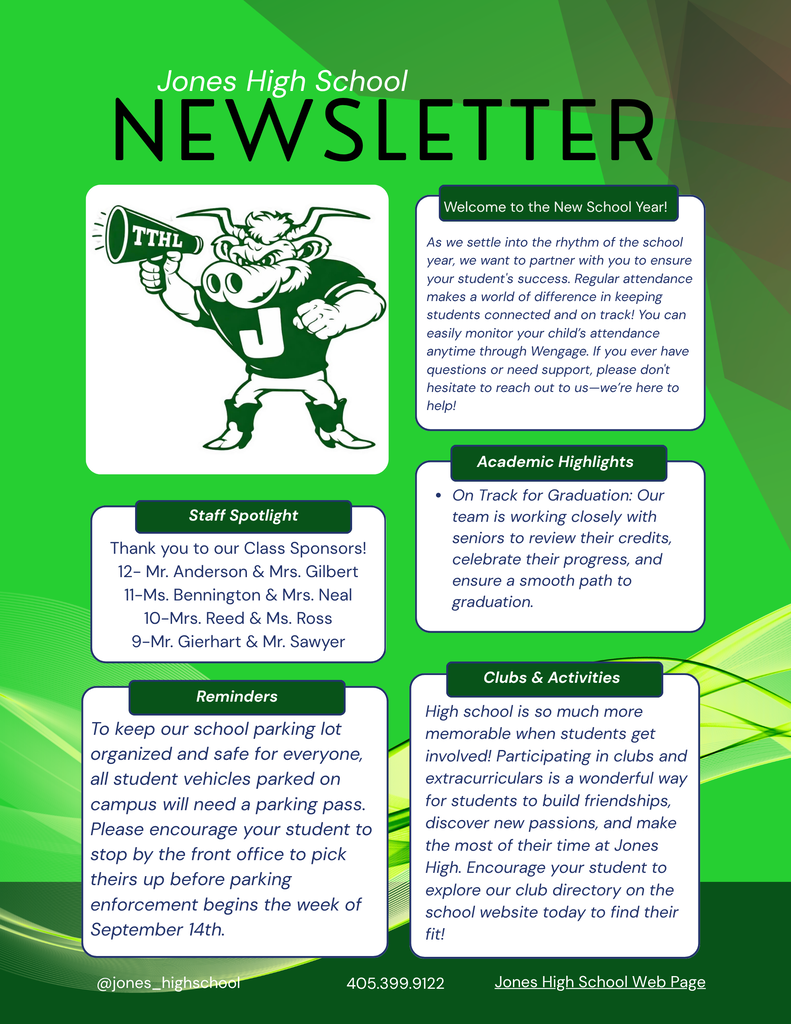 JHS Parent Newsletter