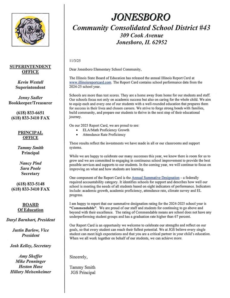 IL report card  24-25