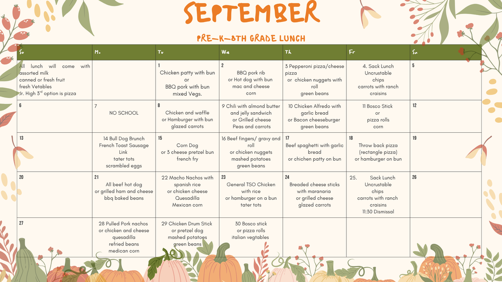 Sept. Lunch