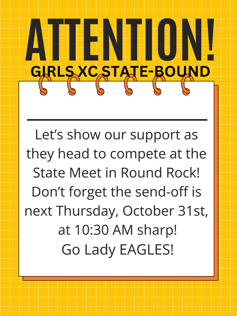 State XC Send-off