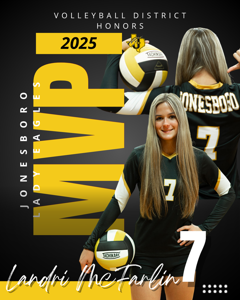 The 2025 District MVP! Way to go Mac!