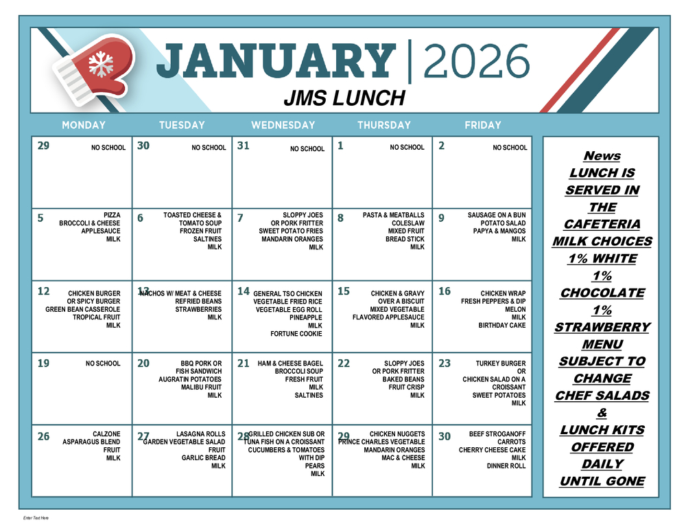 JMS Lunch Jan 2026