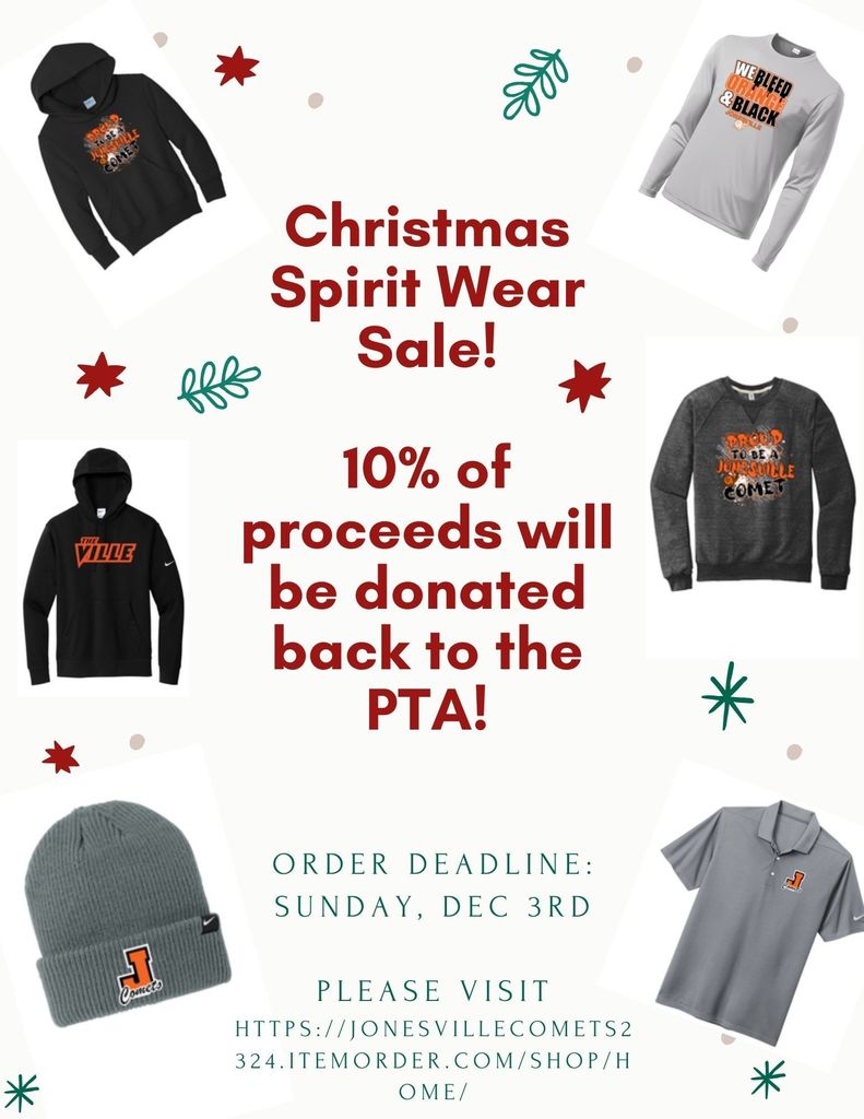 Spirit Wear sale!