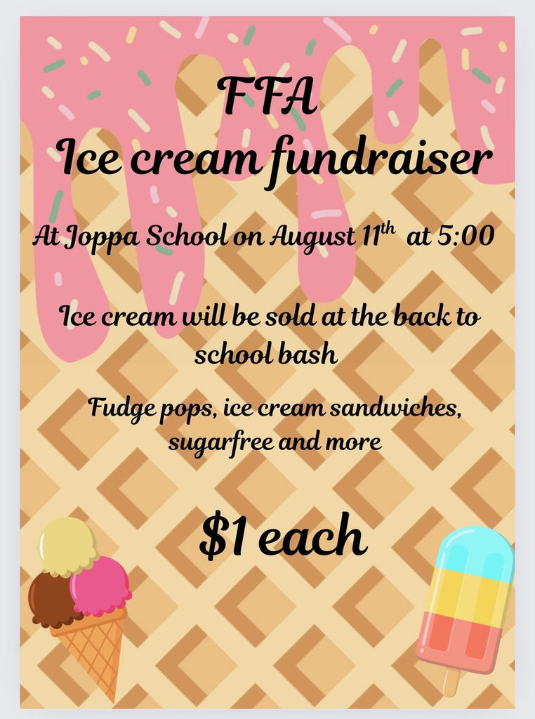 FFA Ice Cream Fundraiser