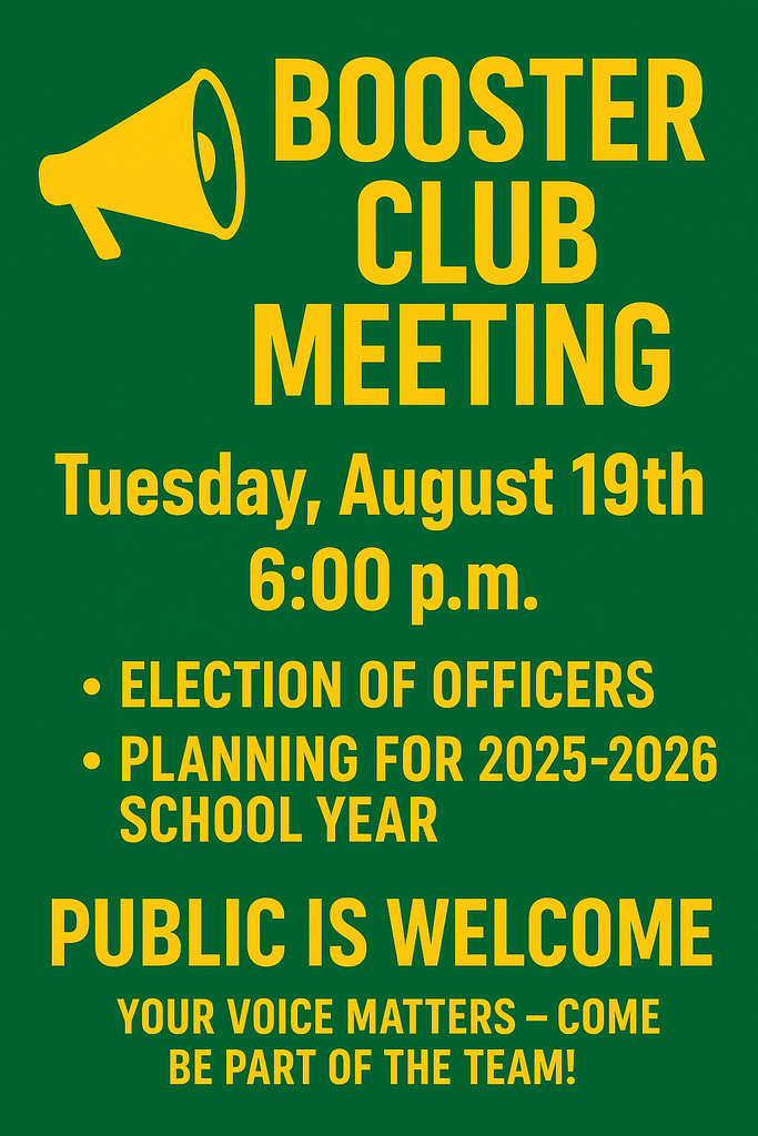 Booster Club Meeting!