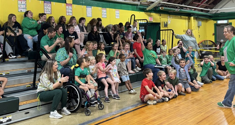 Eagles showed their excitement!