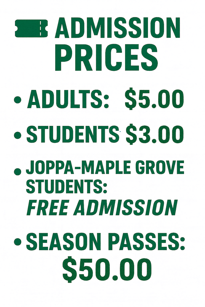 Admission Prices