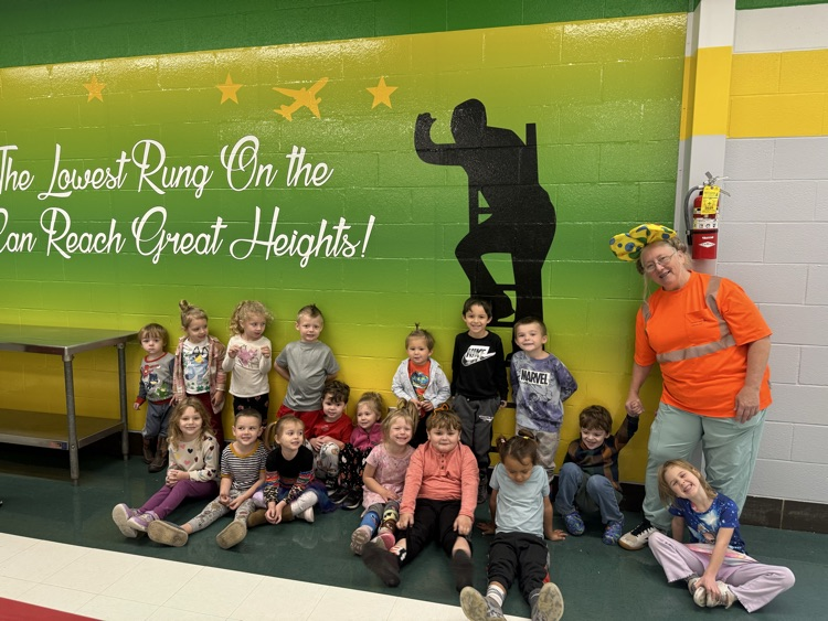 Pre-k went wacky today!